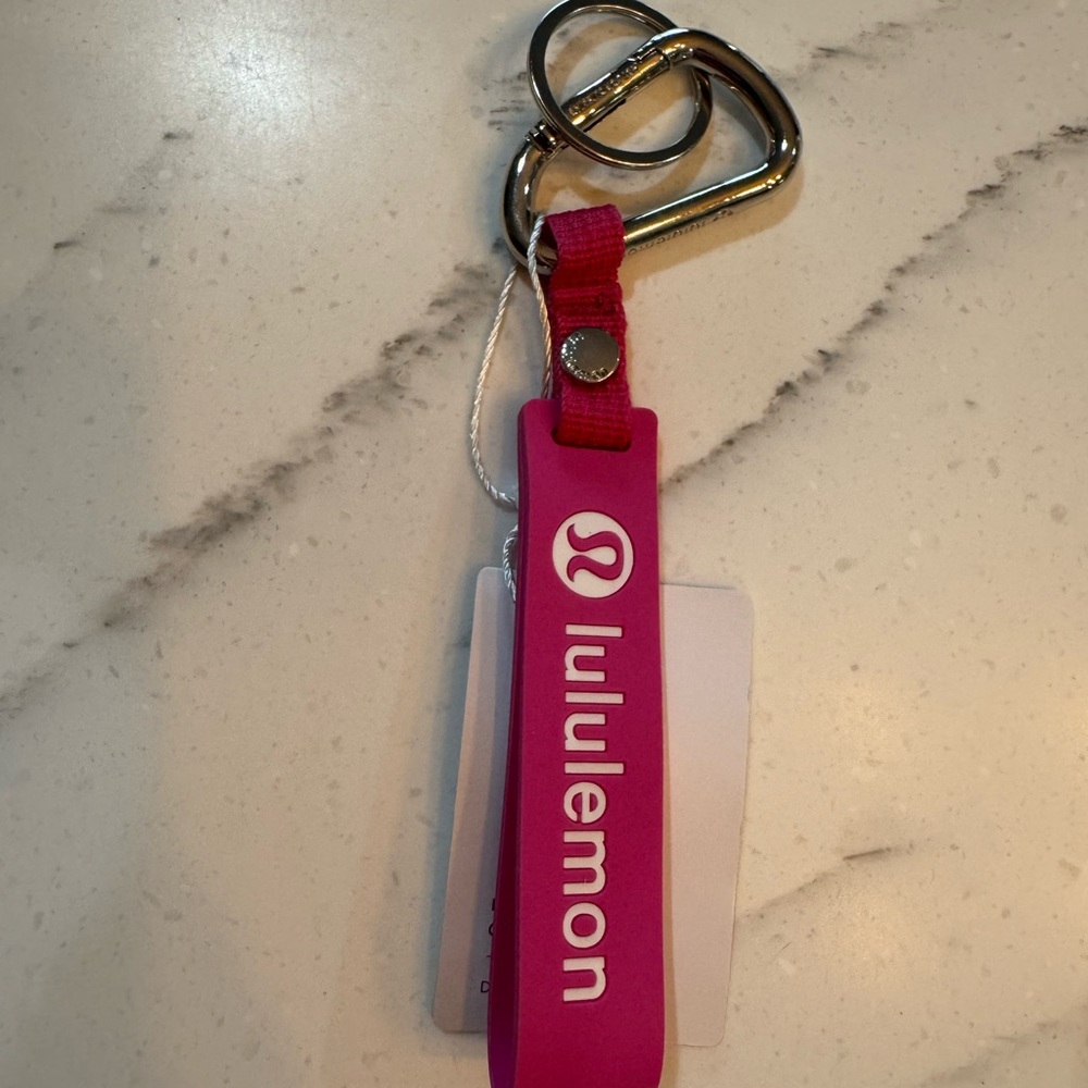 Lululemon Athletica Pink Key Holder